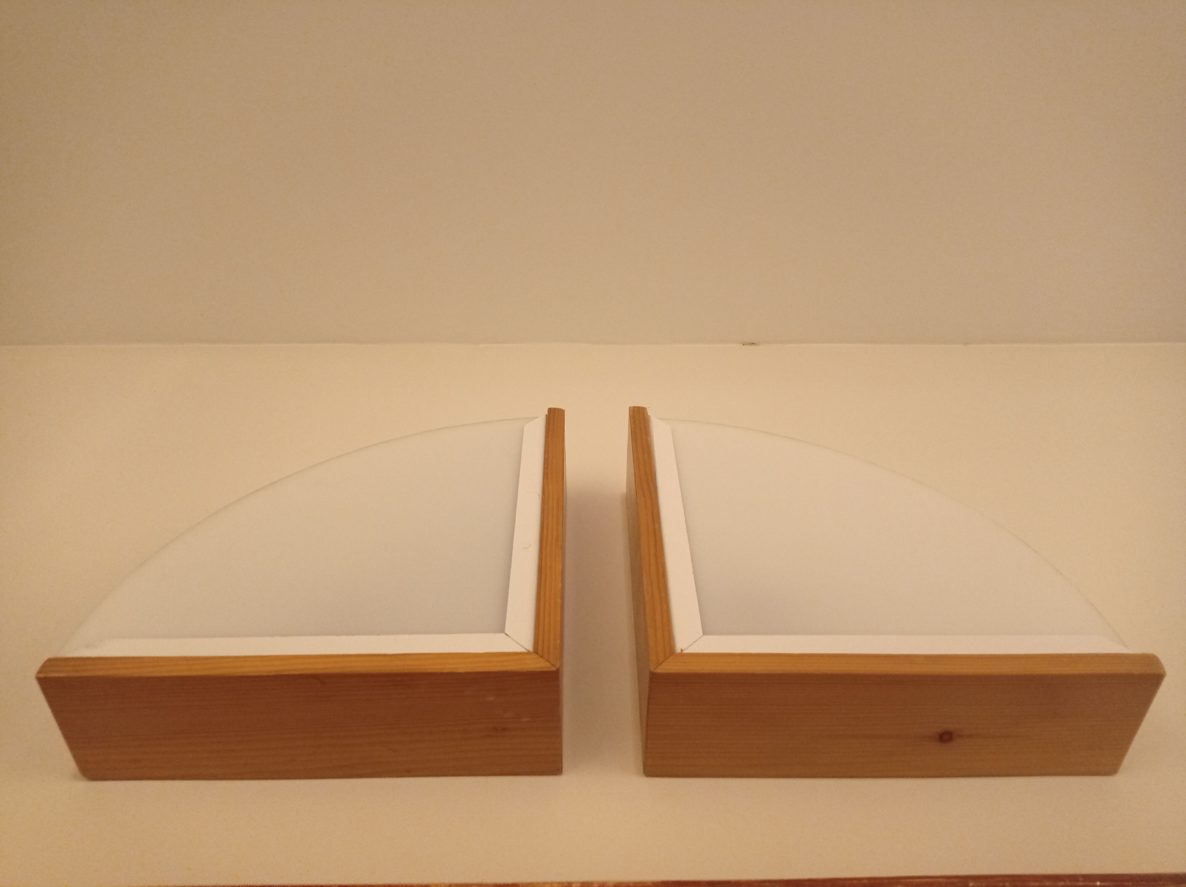 Wall lamp design 80 metal wood plexiglass