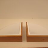 Wall lamp design 80 metal wood plexiglass