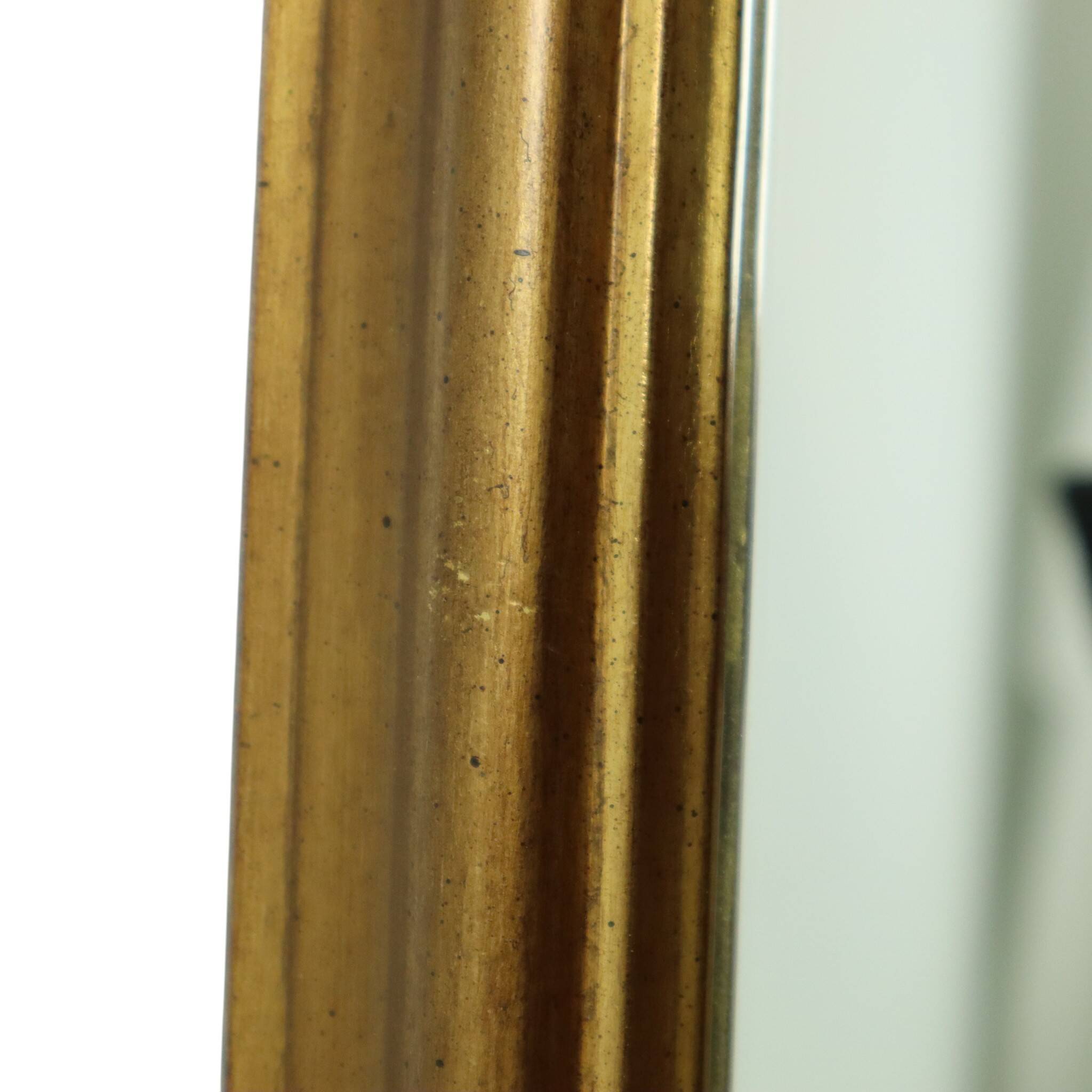 Miroir Deknudt doré classique, style baroque, 104 cm