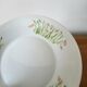 Tea cup and saucer in Limoges porcelain, Edith du Tertre design.