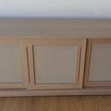 Scandinavian woden long sideboard.