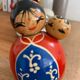 Vintage Kokeshi doll