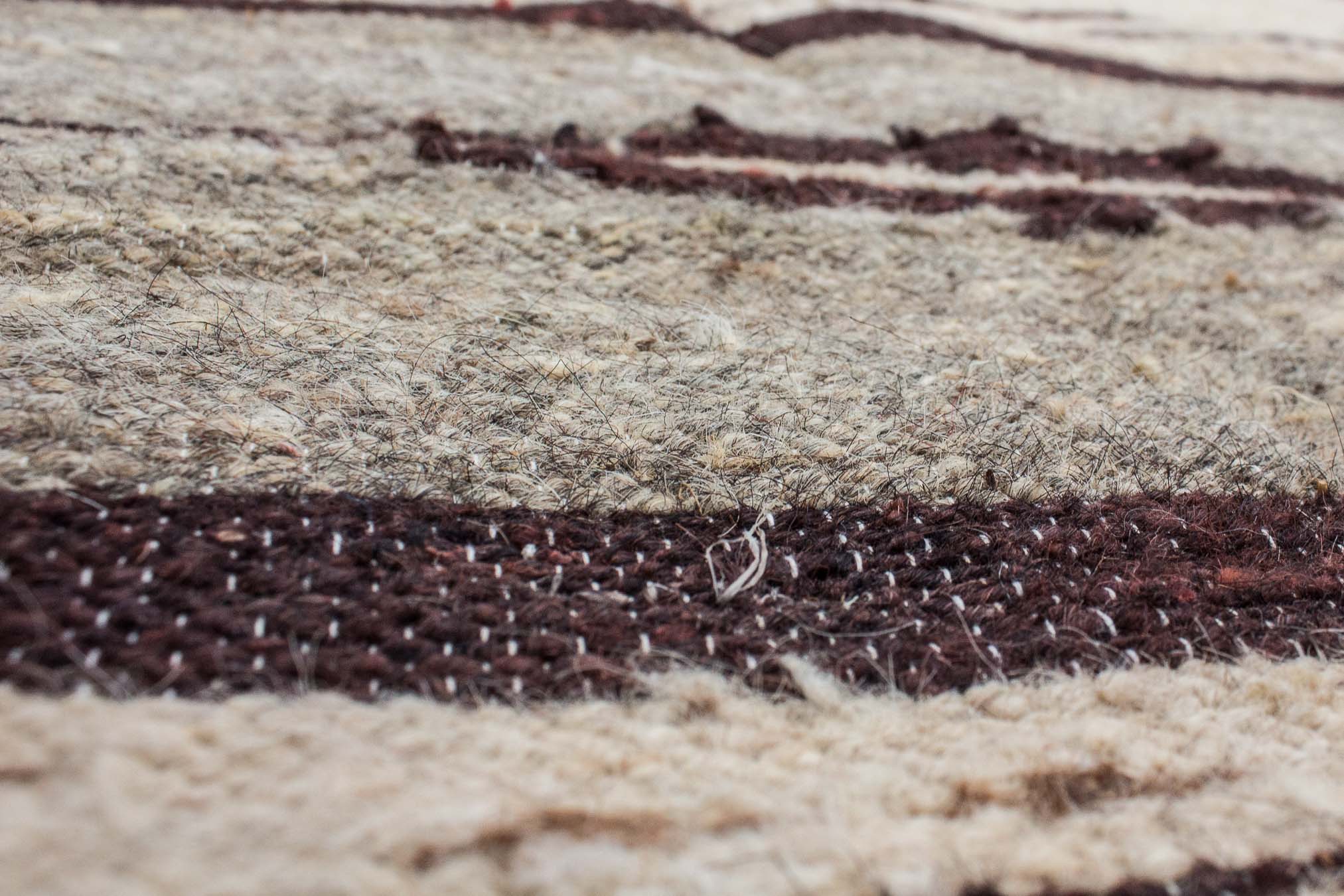 Moroccan wool carpet