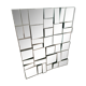 Miroir design multi-facettes 80x100cm