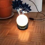 Vintage ceramic palm lamp