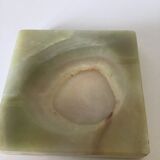 Ashtray and table lighter made of onyx