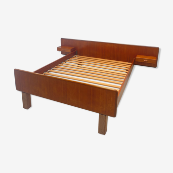 Scandinavian teak bed