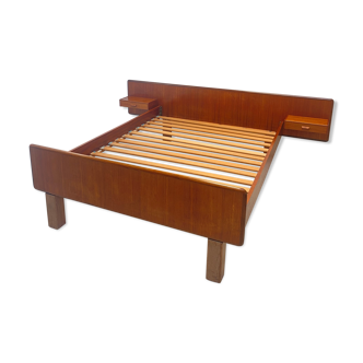 Scandinavian teak bed
