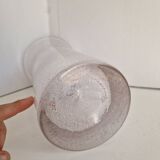 Large bubble glass vase in Biot style