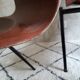 Set of 5 stackable 60s Pagholz chairs