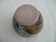 Pottery vase Glossy has facets