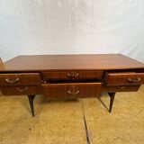 Mid-century retro vintage tola wood sideboard by Meredew, designed by Alpho