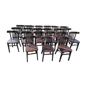 lot de 21 chaises bistrot