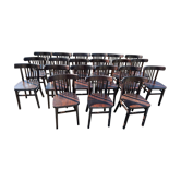 Set of 21 bistro chairs
