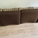 Lot 6 fauteuils tissu en polystyrène rigide année 50/60