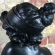 Art Nouveau woman bust in plaster signed E.Villanis