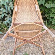 Art Deco Riviera rattan armchair