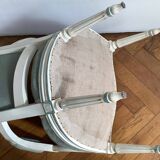 Painted wooden armchair / Louis XVI style / Good condition
