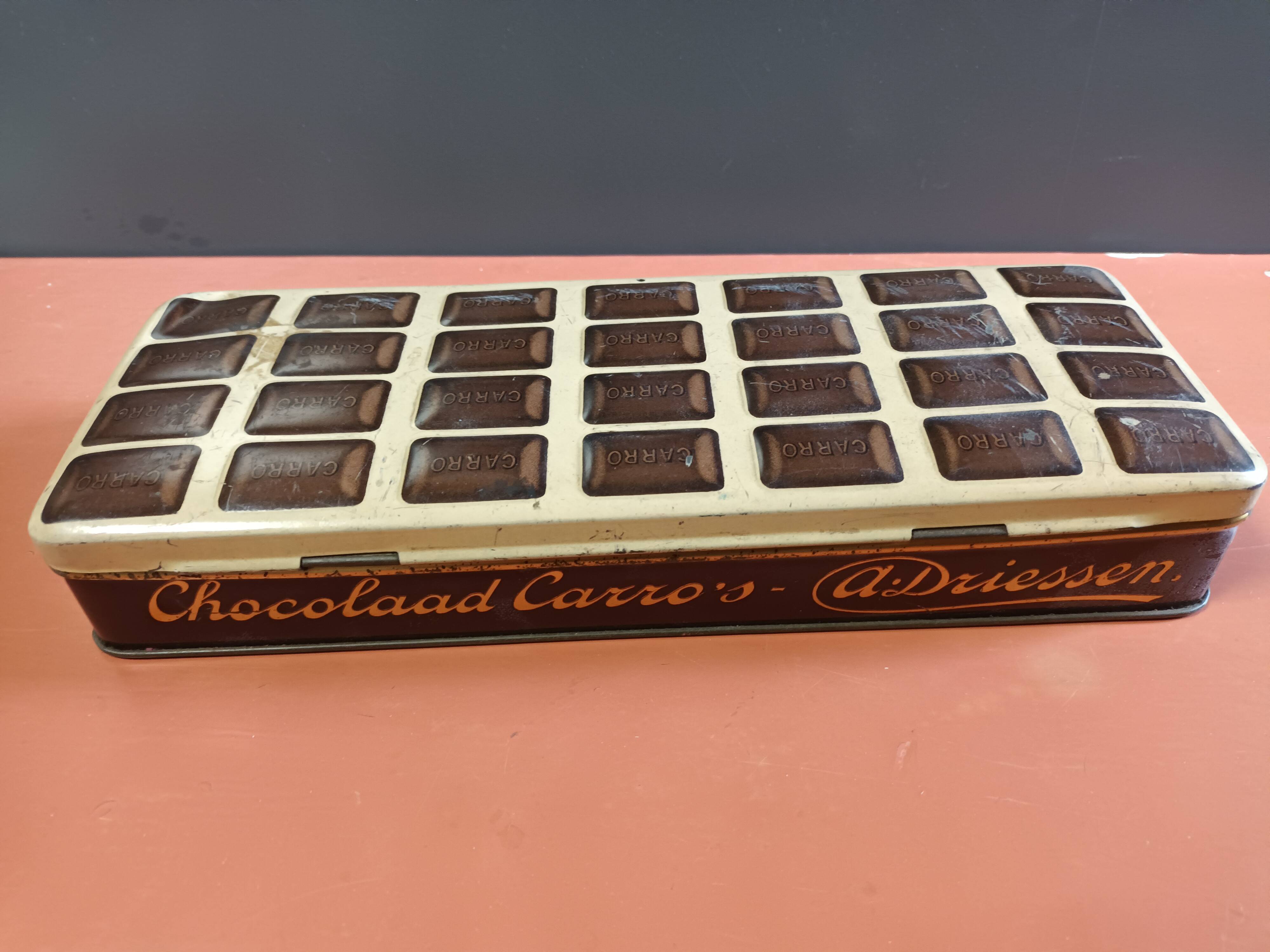 Advertising metal box
