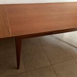 Table extensible en chêne, années 50