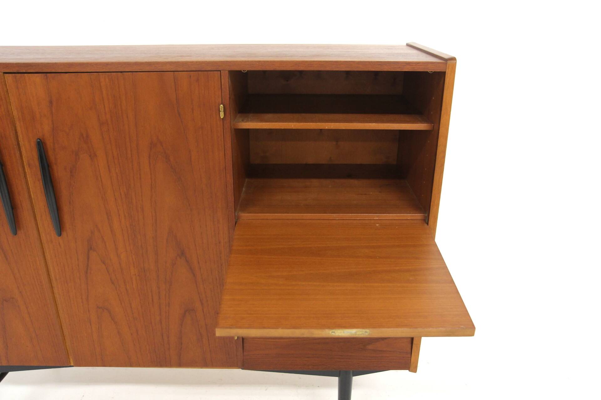 Scandinavian teak enfilade, Hugo Troeds, Bjärnum Sweden, 1960