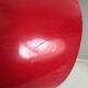 Lampe bauhaus métal laqué rouge&flexible chromé/c1950/design vintage