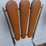 Set of 4 vintage petal chairs