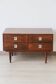 Scandinavian chest of drawers in rosewood | Vintage 1960