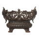 Cast Iron planter decorated with masks and lion paws, France 1850s