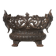 Cast Iron planter decorated with masks and lion paws, France 1850s