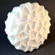 Peill & Putzler Sixties Wall Light in White Opaline – Geometric Pattern