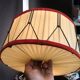 Lustre 1960 form white and red drum