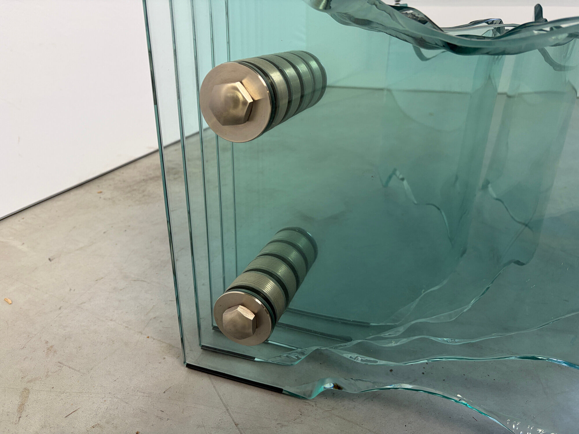 Shell coffee table by Danny Lane, 1980s