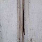 Door H186.5xW75cm with 18th century interior molding