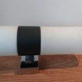 Large vintage cylindrical mid-century wall light.