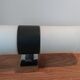 Large vintage cylindrical mid-century wall light.