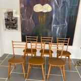 6 scandinavian chairs