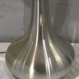 Lampes « orient » aluminium brossé de Jo Hammerborg pour fog & morup, danemark 1968