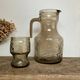 Smoked orangeade service Fidenza Italy vintage