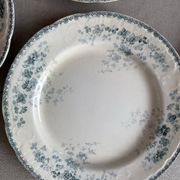 Lot of 7 flat plates Boulenger Choissy le Roi