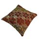 VINTAGE TURKISH KILIM CUSHION COVER , 45 X 45 CM