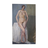 Double-sided female nude painting N°3