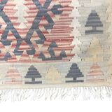 Oushak Vintage Small Kilim Rug