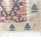 Petit tapis kilim vintage Oushak