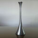 Scandinavian modernist aluminum candle holder in the 70s
