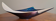 Vintage White and Blue Verceram Fruit Bowl