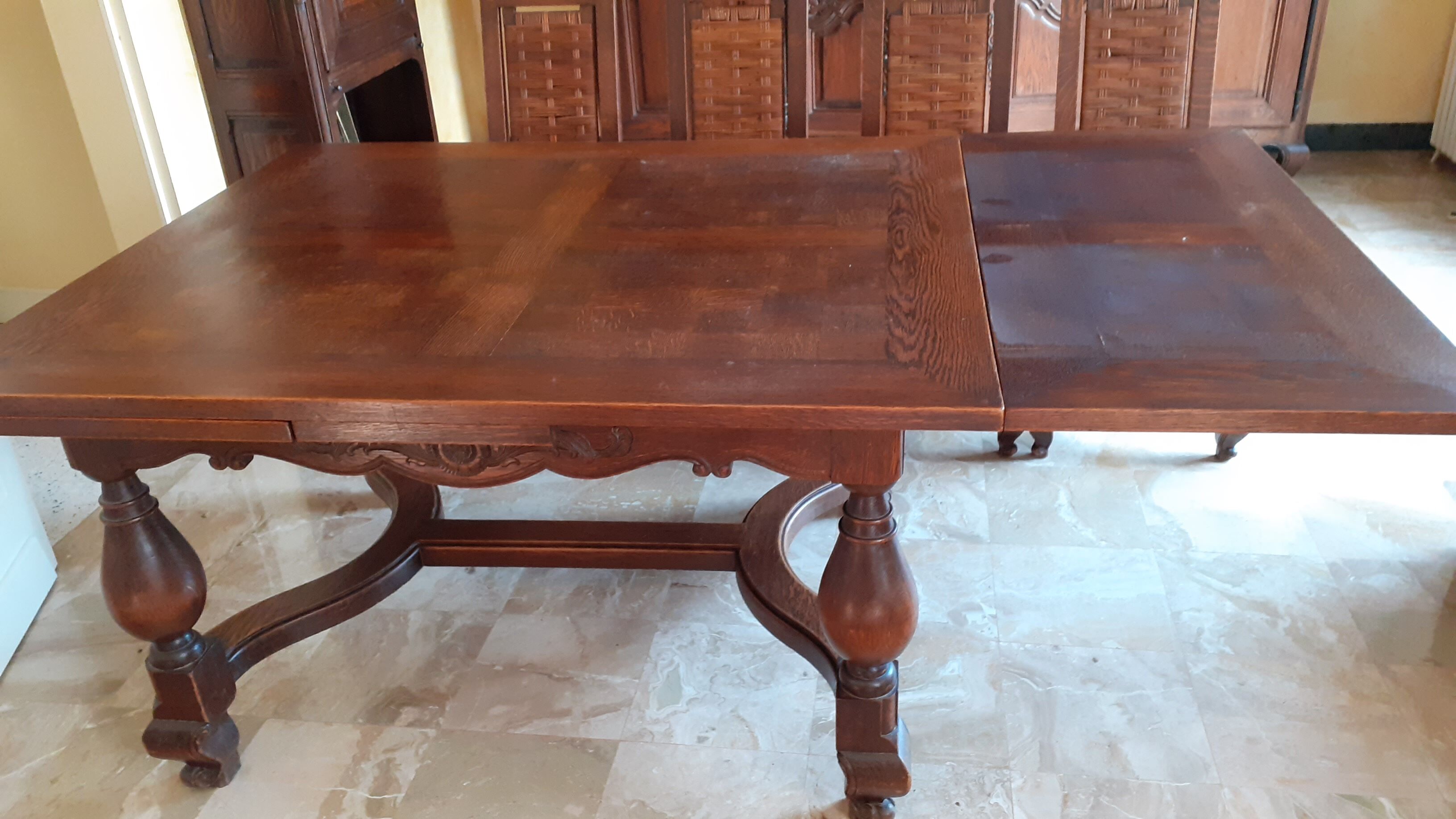 Buffet late 19th early 20th Norman style