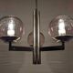 3-light space age chandelier from the 60s-70s