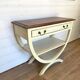 Vintage Style Directoire Console Table / Patinated Centre Table - Legs in