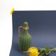 Bottle green scoubidou and rattan natural 60 years